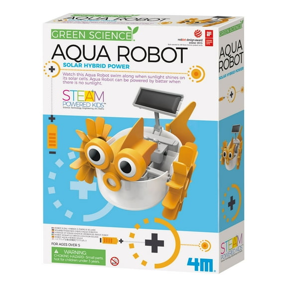 Green Science 4M Aqua Solar Hybrid Power Robot Science Kit