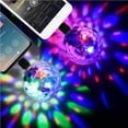 thumbnail image 1 of tredstone 3W LED USB Crystal Ball Light RGB Disco Stage Party Light Club DJ KTV Christmas Light, 1 of 8