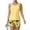 Beige, variant on Tankini Swimsuits for Women Sunflower Print Crew Neck Drawstring Sports Bathing Suits Summer Beach 2 Piece Swimsuit Yellow L