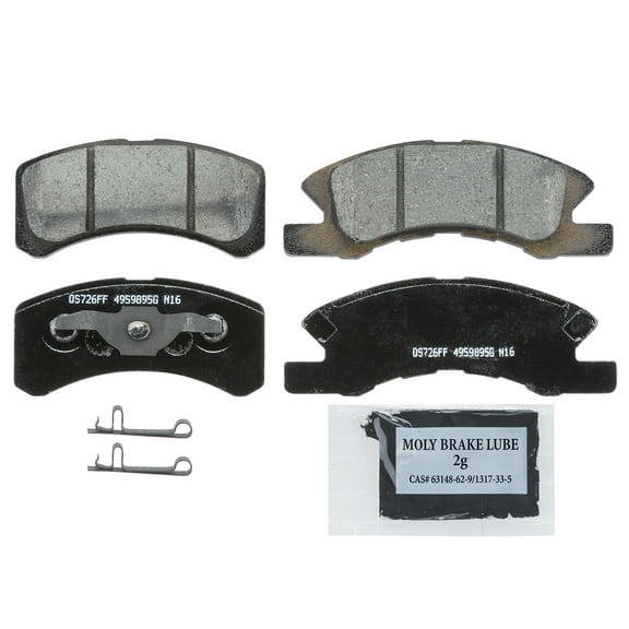 Wagner QuickStop ZD1731 Ceramic Disc Brake Pad Set Fits select: 2014-2015,2017-2019 MITSUBISHI MIRAGE