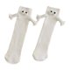 thumbnail image 2 of Calcetines de media caña con diseño de pareja cogidas de la mano. Calcetines cómodos con dibujos animados. Un regalo encantador para mujer. Blanco, 2 of 8