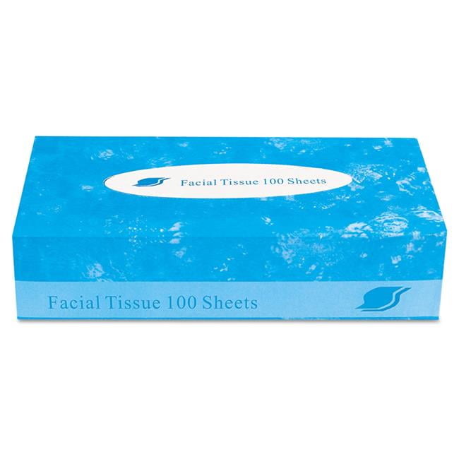 General Supply GENFACIAL30100 Boxed Facial Tissue, 2-ply, White, 100 Sheets/box
