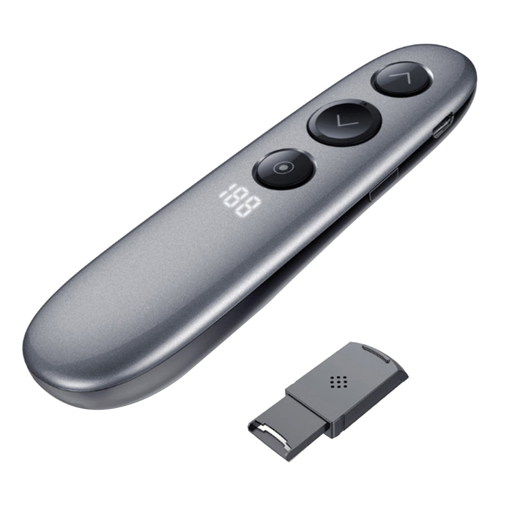 Wireless Page Turner Presenter Highlighting Magnify LED LCD Digital
