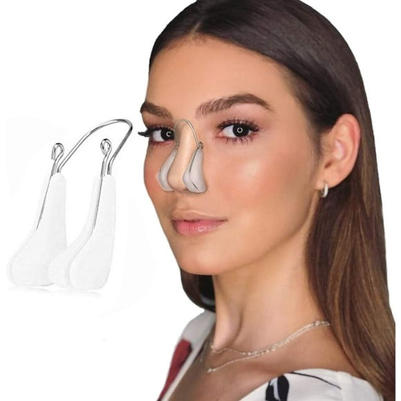 Pince à Nez Correcteur de Nez Lisseur de Nez Amélioration Pont Nasal Pince à Nez Réduction de Nez
