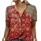 thumbnail image 3 of Jersey con cuello de botones para mujer,Camiseta con cuello de botones para mujer,Top de verano para mujer,Camiseta con cuello de botones para mujer,alta capacidad, 3 of 5