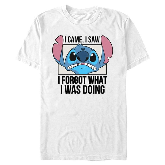 Mens Lilo & Stitch I Forgot What I Was Doing T Shirt