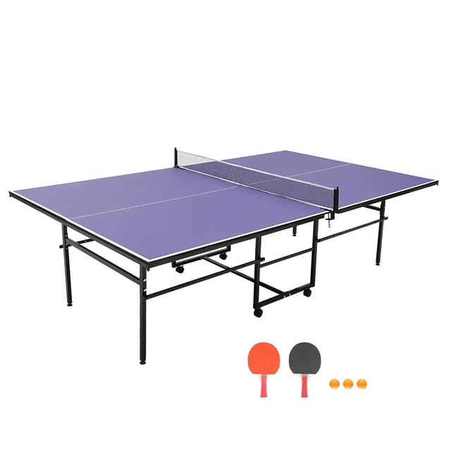Bingirl Premium Portable Table Tennis Table: Professional Indoor/Outdoor Ping Pong Game Set