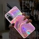 thumbnail image 1 of Funda suave de arcoíris con línea láser para Xiaomi Redmi 9T Note 10 Pro 10S 9S 9 8 Pro 9A 9AT 9C Poco M3 X3 NFC Pro Glitter TPU contraportada Fivean unisex, 1 of 2