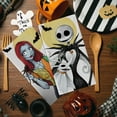 thumbnail image 4 of Halloween Jack Kitchen Dish Towels Set of 2, Spooky Sally Skull Ghost Moon Bat Hand Towels Drying Baking Cooking Cloth, Funny Holiday Party Home Kitchen Decor 18 x 26 Inch, 4 of 7