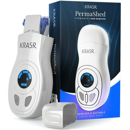 KRASR Blu-Ray Thermal Technology Permanent Hair Remover Safe & Painless for