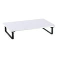 thumbnail image 1 of MERIGLARE Stand Riser Anti Slip Ergonomics Storage for Computer Office White, 1 of 9