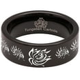 thumbnail image 5 of 9-Tailed Fox Tungsten Carbide Ring, 5 of 9
