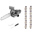thumbnail image 1 of 6 Inch Electric Drill Modified to Electric Chainsaw Adapter Tool Portable Conversion Head Kits Woodworking Pruning, 1 of 7