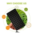 thumbnail image 6 of Troglfold tray 10PCS Sprouts Veg 72 Holes Flat Plate Thickening Forest Tray,21.26"X11.02"X1.97", 6 of 11