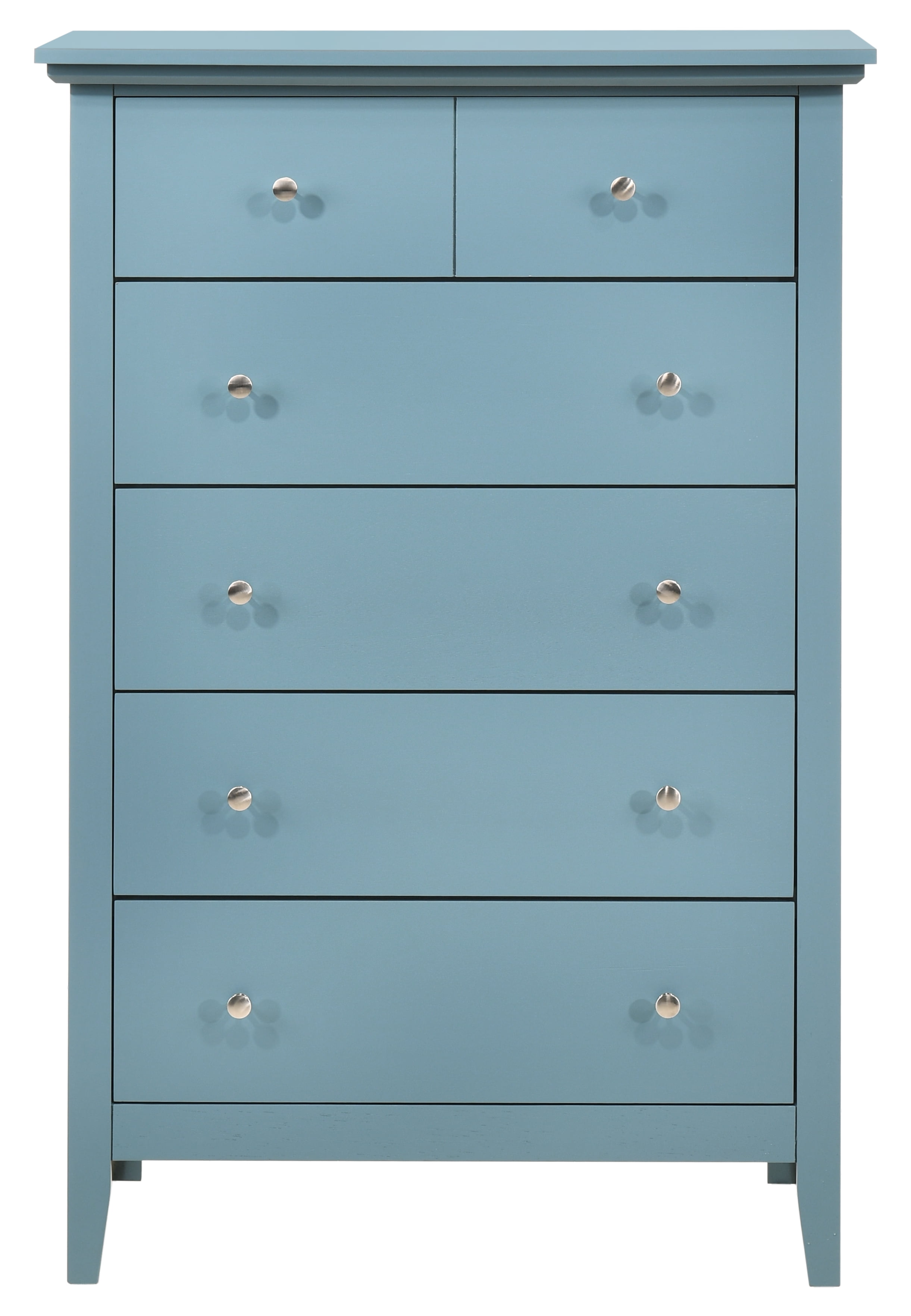 Glory Furniture Burlington Chest in Gray Color