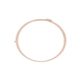 thumbnail image 3 of AFFY 1.3 Cttw Round White Natural Diamond Floral Bangle Bracelet in 14 Solid Rose Gold (I-J Color, I2-I3 Clarity,1.3 Cttw), 3 of 5