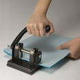 thumbnail image 3 of Officemate OIC Heavy Duty 2-Hole Punch with Lever Handle, 40 Sheet Capacity, Black (90072), 3 of 3
