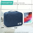 thumbnail image 2 of Electronics Organizer Travel Cable Organizer Bag Waterproof Portable Digital Storage Bag Electronic Accessories Case, 2 of 6