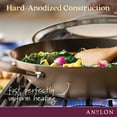 thumbnail image 5 of Anolon Advanced Home Hard Anodized Nonstick Wok/Stir Fry with Lid and Cooking Tool, 14 Inch, Bronze, 5 of 9