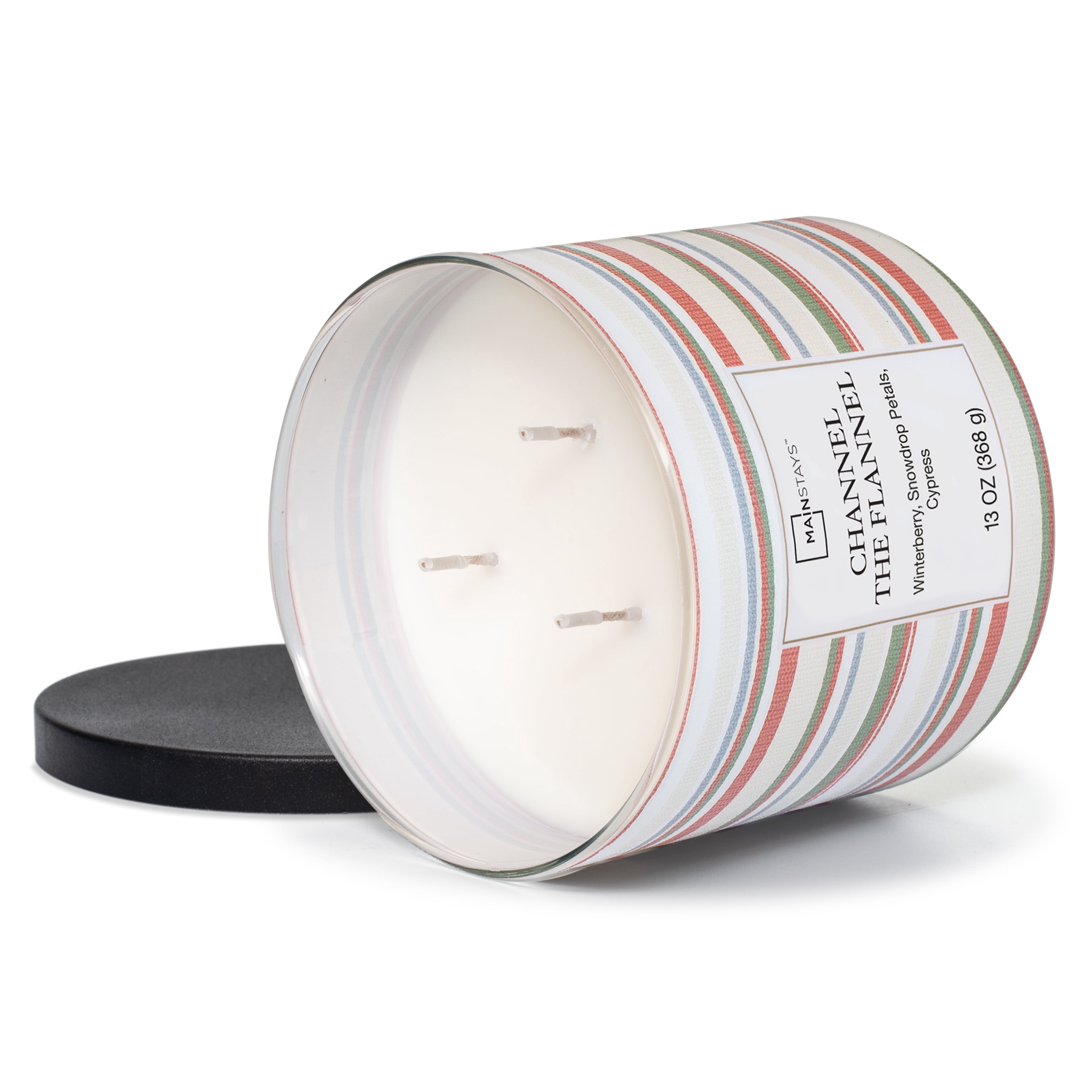 Mainstays Channel the Flannel Scented 3-Wick Candle, 13 oz.