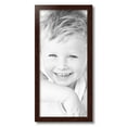 thumbnail image 2 of ArtToFrames 11" x 24" Walnut Picture Frame, 11x24 inch Brown Wood Poster Frame (WOM-4106), 2 of 8