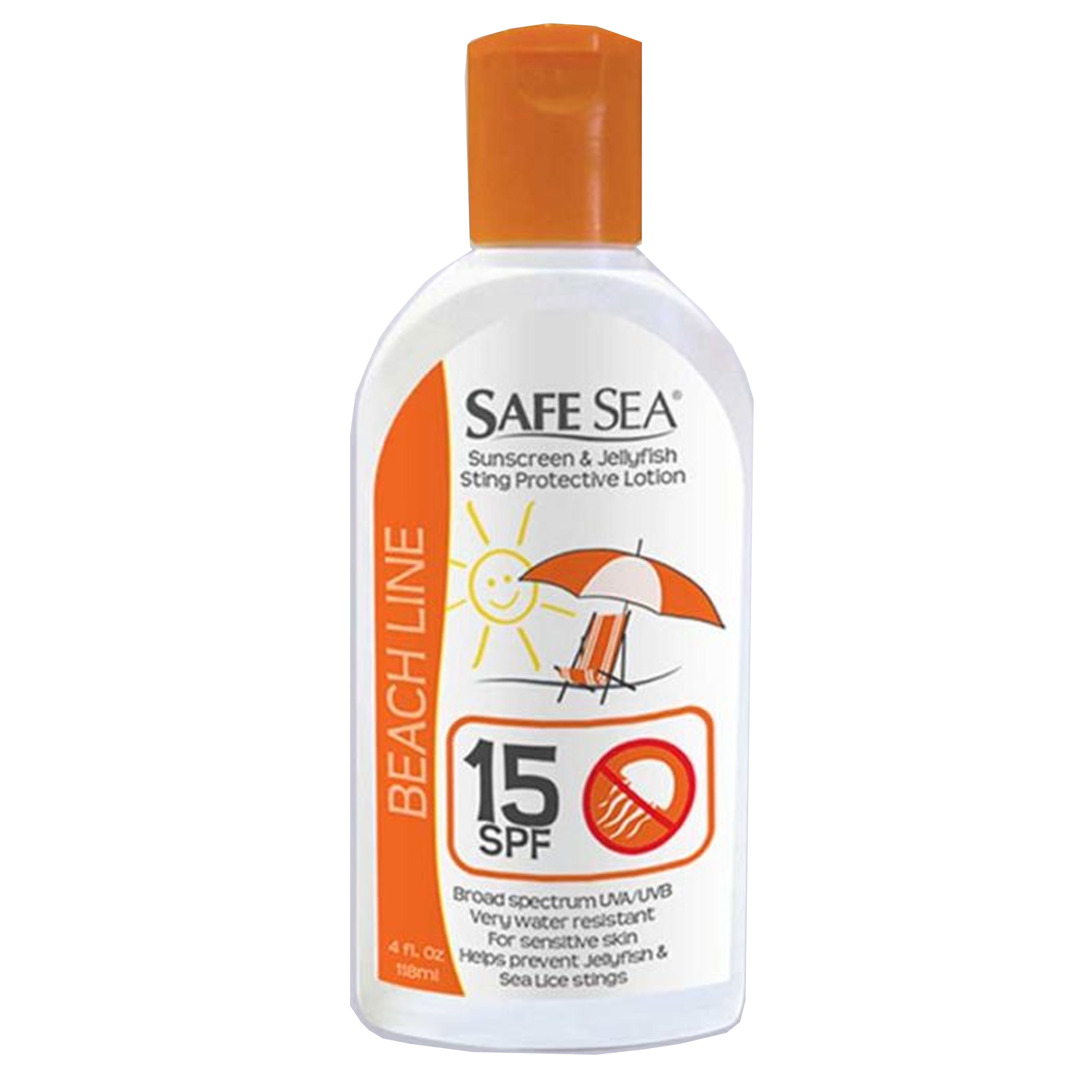 Safe Sea Sunscreen Jellyfish Sting Protection SPF15 Prevent Sting - Walmart.com