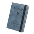 thumbnail image 3 of Titular del pasaporte Salvador organizador de tarjeta de Bloqueo con ranuras para tarjetas de crédito Gris, 3 of 10