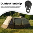thumbnail image 3 of LYMAYTER Clip de Tente Coupe-Vent Imperméable Résistant aux Déchirures Tente Fixe Stable Camping Extérieur Randonnée Clip de Tente Camping Extérieur, 3 of 8