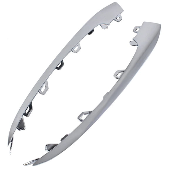 2Pcs Front Bumper Lower Molding Trims For Mercedes-Benz W222 S450/560 2018-2020