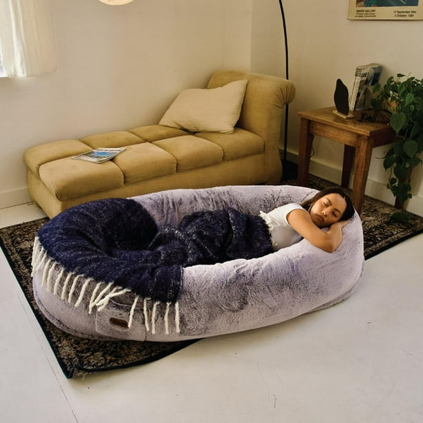 Human and dog beds combined hot sale