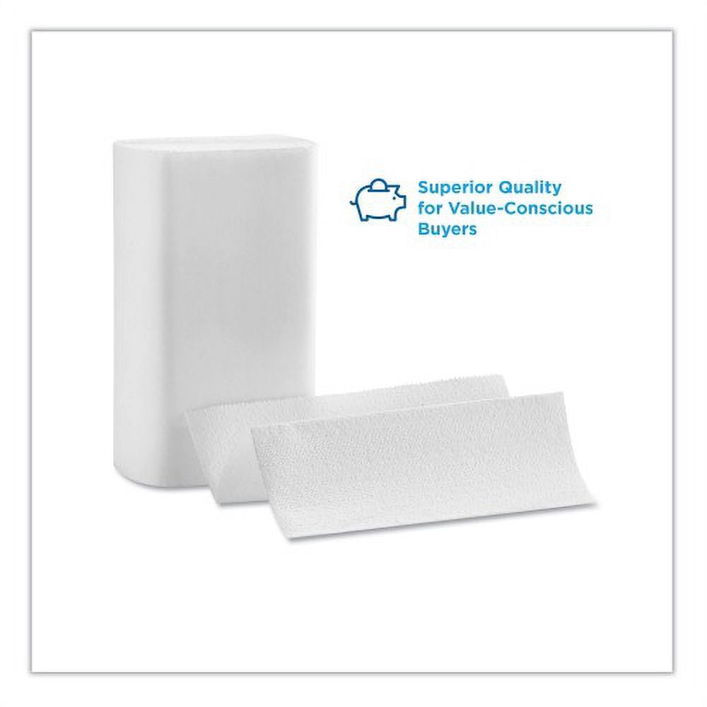 Pacific Blue Select Paper Towel, Multi-Fold, 2-Ply, 9.25 Inches x 9.5 Inches, White, 16 Count