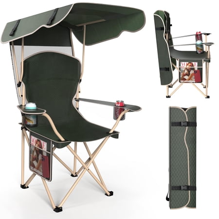 camping chair with canopy - product