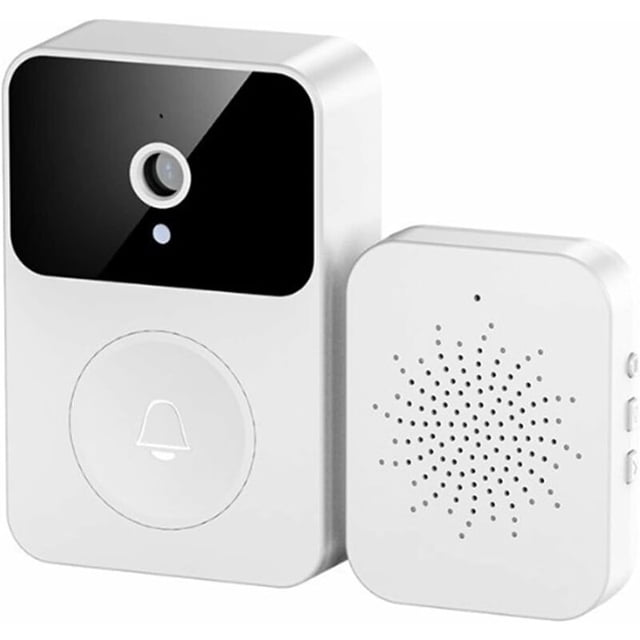 Timbre con cámara inalámbrica, timbre con video, timbres inalámbricos para hogares, timbre con cámara inalámbrica, timbre inteligente, timbre con WiFi, cámaras inalámbricas