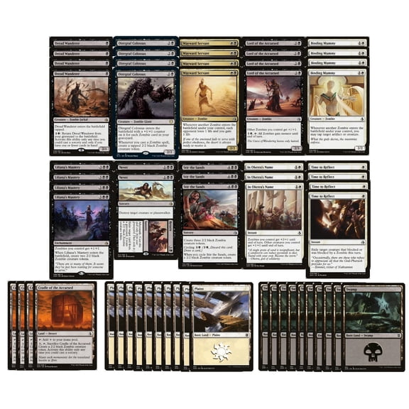 ELITE Black White Zombie Deck - Modern - Very Strong - 60 Cards - MTG!!!