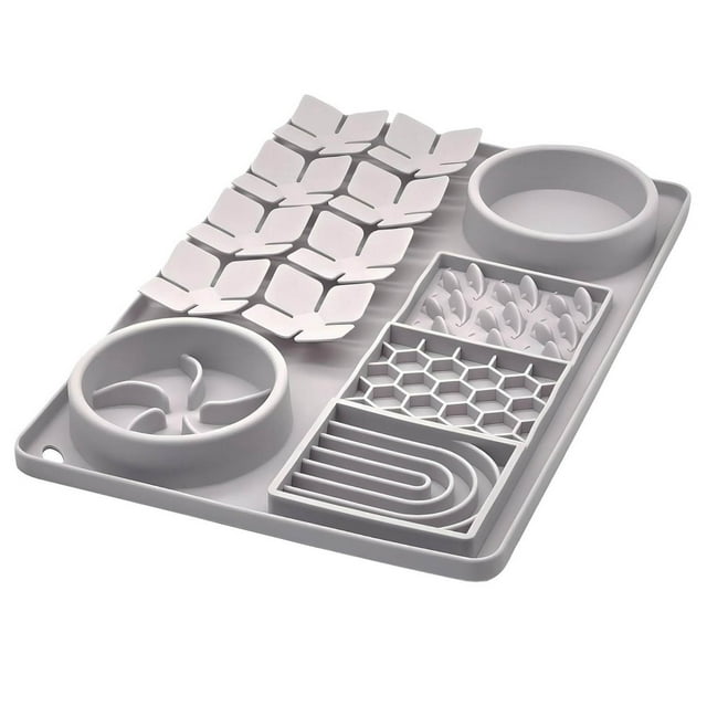 Ltdhehe Cat And Dog Specific Licking Pads Including Suction Cups Slow Food Bowls Cat Licking Pads To Anxiety Dog Toys To Keep Dogs Busy Bath Puzzle Toys And Cat Licking Pads