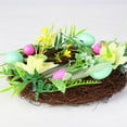 thumbnail image 3 of HOTWINTER Easter Wreath for Front Door, Adorable Wreath with Colorful Eggs, for Spring Home Indoor Outdoor Window Wall Decorations, 3 of 6