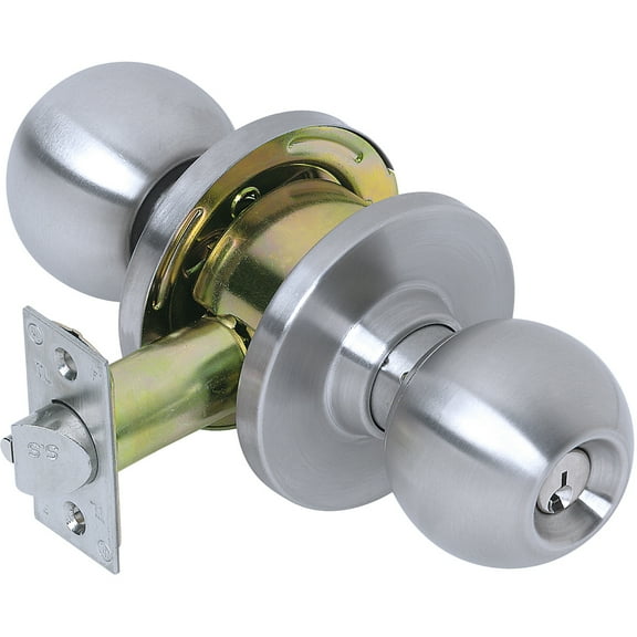 Tell Manufacturing Tm400039 Kc2300 Series Classroom Single Cylinder Keyed Entry Door Knob