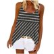 thumbnail image 2 of Puntoco Camisolas ajustadas para mujer, blusas casuales sin mangas con cuello redondo y estampado a la moda para mujer, 2 of 5