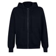 thumbnail image 4 of Sudadera con cremallera informal a la moda con capucha y estampado navideño para mujer, blusa, abrigo Fridja  fksj4767, 4 of 5
