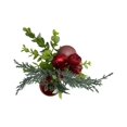 thumbnail image 4 of Senmasine Navidad Pick Bayas Rojas Conos de Pino Arreglo Floral Corona Decoración de Vacaciones de Invierno Púas de Pino de Navidad, 4 of 4