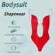 thumbnail image 3 of M Faja moldeadora de cuerpo de encaje para mujer, Body Invisible sin tirantes con escote en V profundo, ropa moldeadora sin espalda, 3 of 4