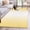 Lemon Yellow White, variant on Hallway Runner Rug 2x6 Ft, Vintage Fall Non Slip Area Rugs for Entryway, Orange Blue Pumpkins Thanksgiving Maple Leaf Washable Low Pile Accent Carpet for Indoor Corridor Laundry Kitchen Bedside