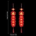 thumbnail image 4 of Vikakiooze Home Decor Chinese New Year Couplet Pendant Spring Festival Chinese Knot Hanging Ornament, 4 of 4