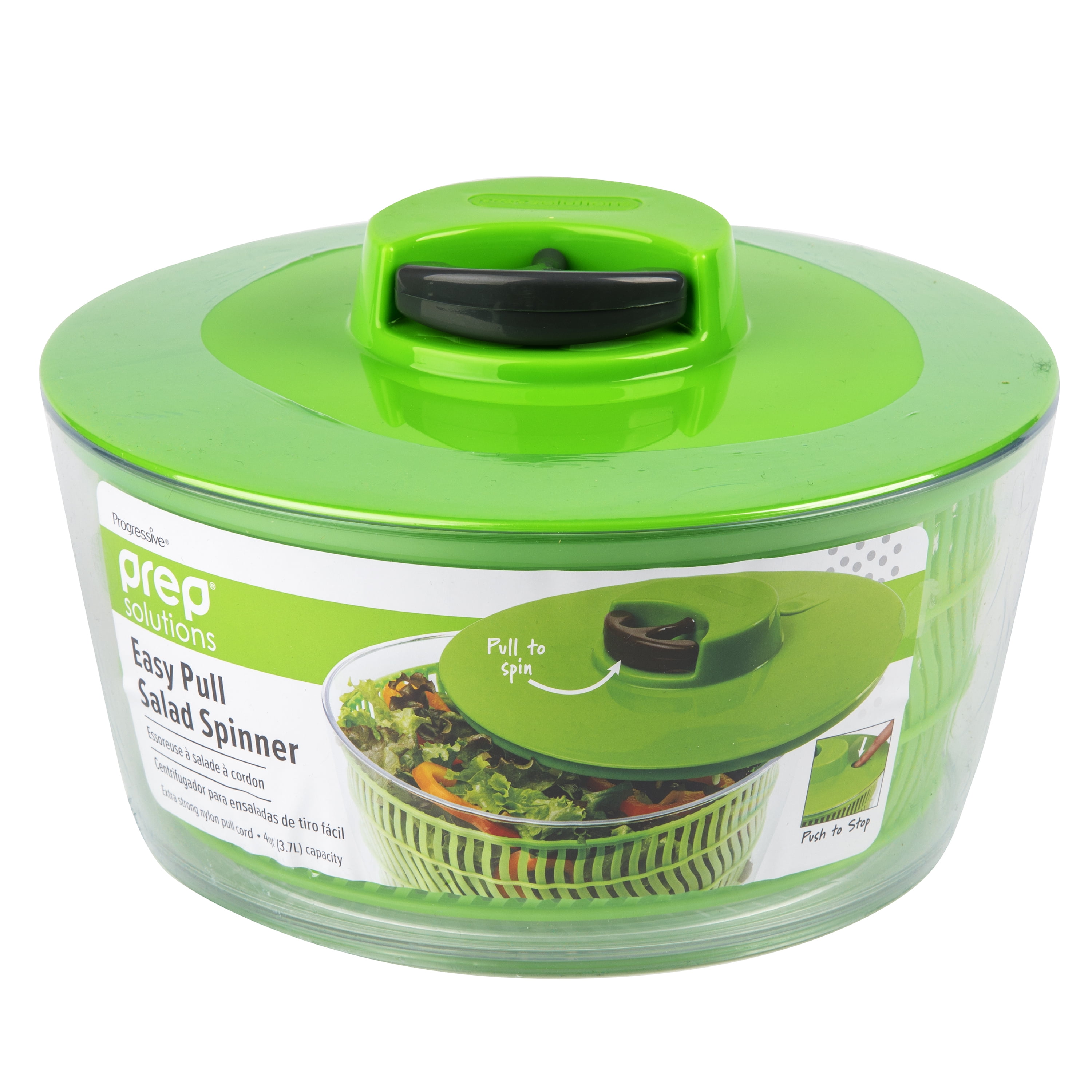 Dropship Spina, Easy-To-Use Salad Spinner