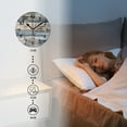 thumbnail image 4 of Battery Operated Analog Wall Clocks Non-Ticking Silent Modern Clock Decorative for Home,Office-Flat Lay View Of Old Weathered Wood Planks With Grungy(12inch), 4 of 4