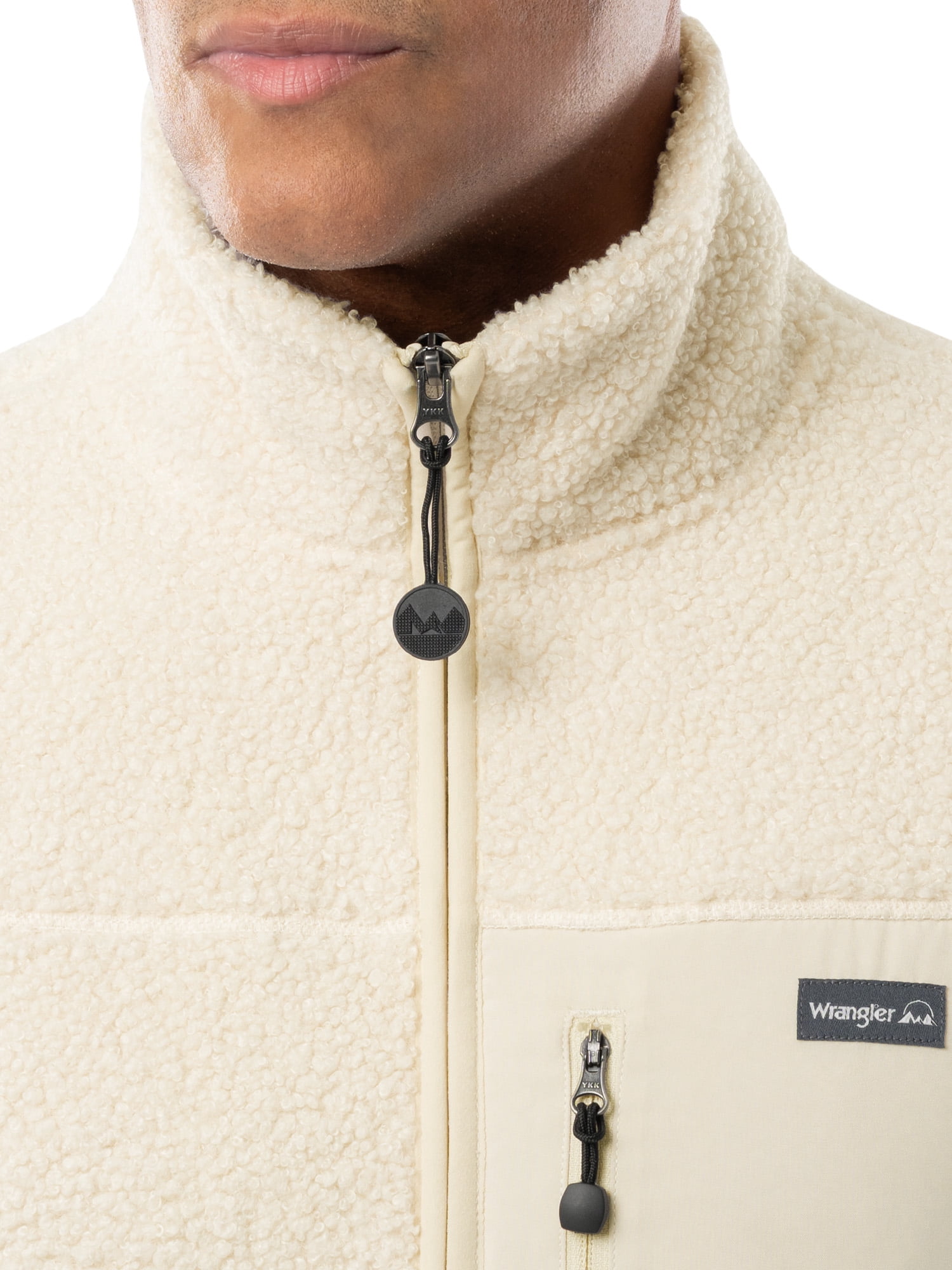 Wrangler Outdoor Men's & Big Men's Full Zip Burly Utility Hiking Sweater Vest, Size S-2XL