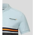 thumbnail image 3 of McLaren F1 Gulf Collaboration Men's Classic Striped Polo Shirt, 3 of 8