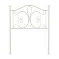 thumbnail image 4 of Hillsdale Furniture Ruby Twin Metal Headboard, Textured White, 4 of 8