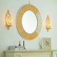 thumbnail image 3 of Gold - Set of 2 Wall Lamps Sconces Metal Wall, Sconces for Wall Bedroom Bathroom Living Room Decoration,.([HK]), 3 of 5