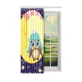 thumbnail image 2 of MKHERT Cute Owl with Stars Window Curtain Living Room,Bedroom Window Drapes 52x84 inch, 2 of 3